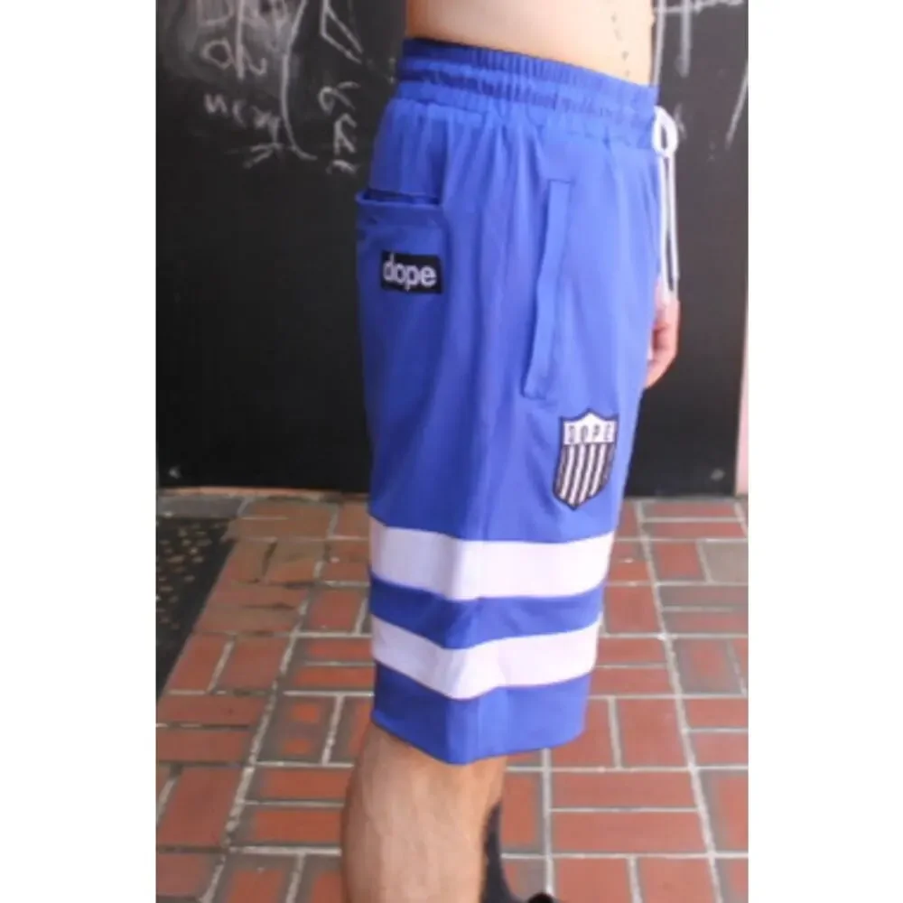Dope Brand Basketball Shorts Mens  Size Small Blue White Street Wear - Picture 3 of 9